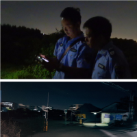 【高壓】打擊違法洗砂洗泥行為!廣東中山執法人員夜“探”砂石場