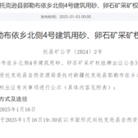 溢價(jià)率達(dá)1127%!該省一砂石礦成功出讓